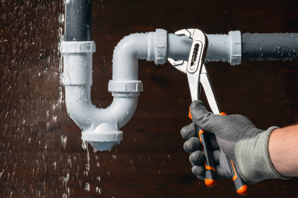 Professional Drain Cleaning technician working in Brookline, MO